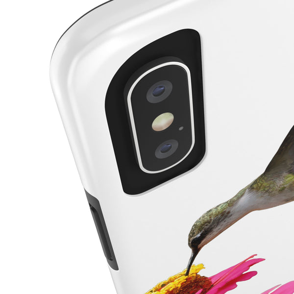 Hummingbird Zinnia WonderTough Phone Cases