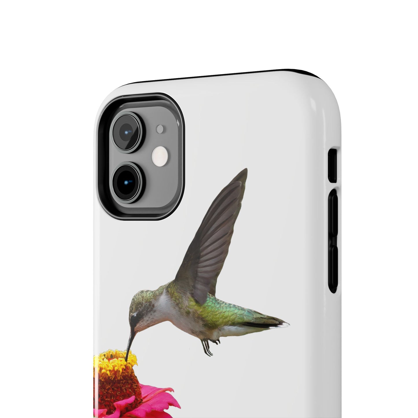 Hummingbird Zinnia WonderTough Phone Cases