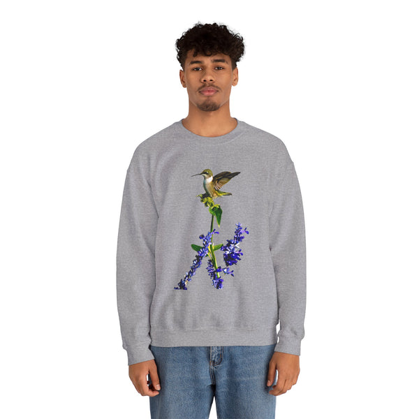 Hummingbird Lookout Unisex Heavy Blend™ Crewneck Sweatshirt