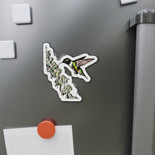Hummingbird Stick Die-Cut Magnets