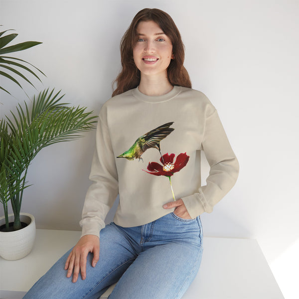 Hummingbird Stretch Unisex Heavy Blend™ Crewneck Sweatshirt