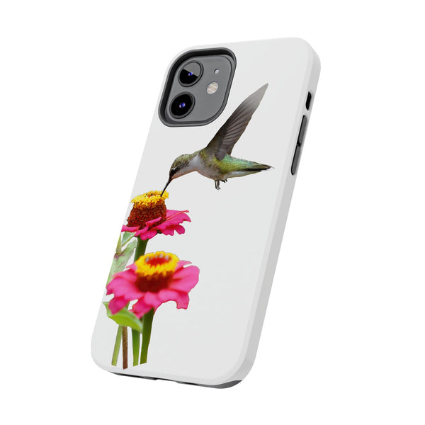 Hummingbird Zinnia WonderTough Phone Cases