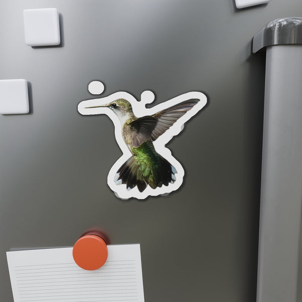 Hummingbird Alert Die-Cut Magnets