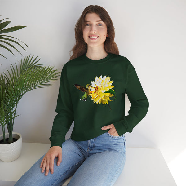 Hummingbird Fire Unisex Heavy Blend™ Crewneck Sweatshirt
