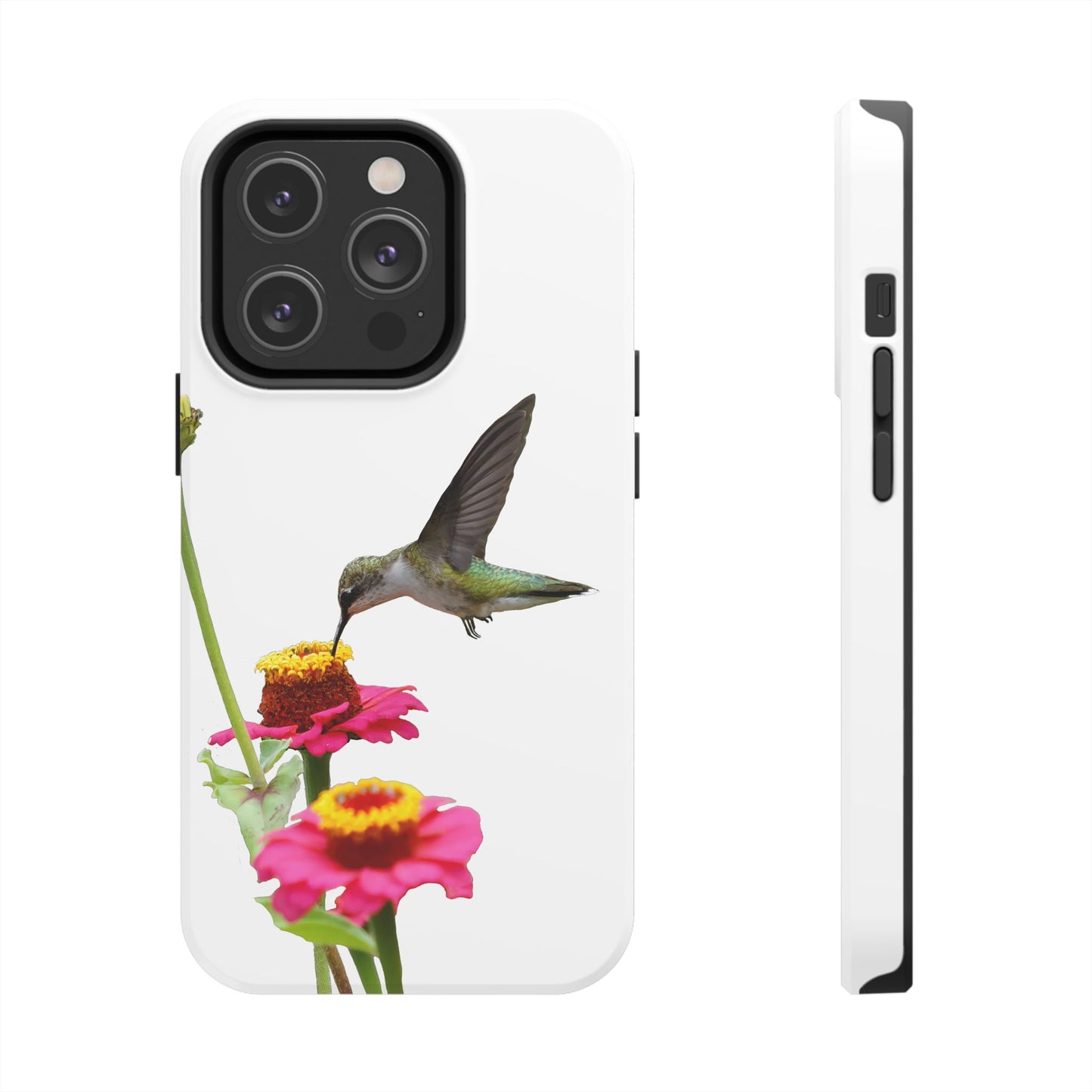 Hummingbird Zinnia WonderTough Phone Cases