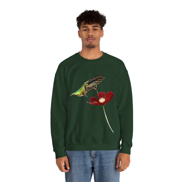 Hummingbird Stretch Unisex Heavy Blend™ Crewneck Sweatshirt