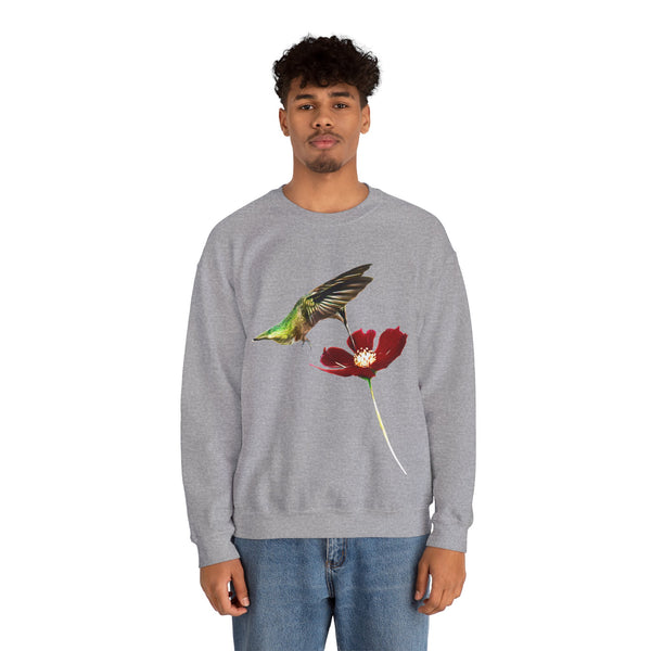 Hummingbird Stretch Unisex Heavy Blend™ Crewneck Sweatshirt