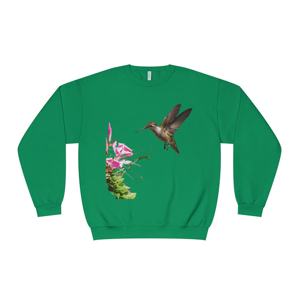 Hummingbird Frills Unisex NuBlend® Crewneck Sweatshirt