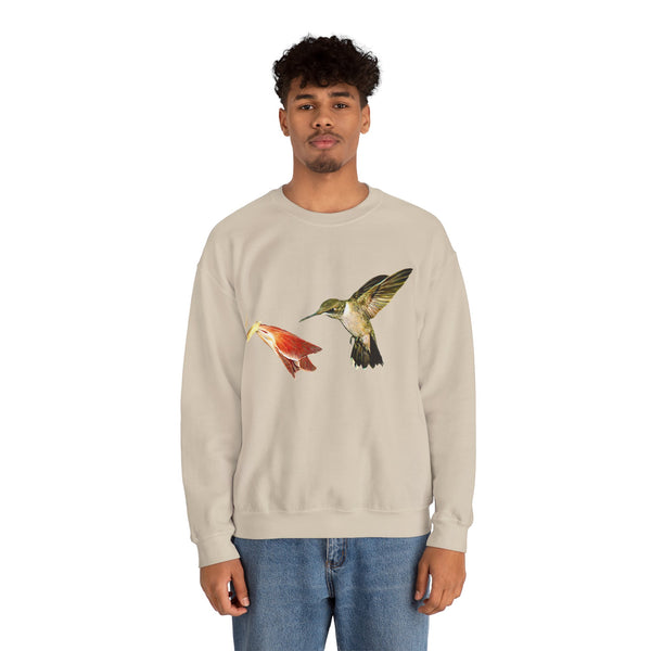 Hummingbird Slim Unisex Heavy Blend™ Crewneck Sweatshirt