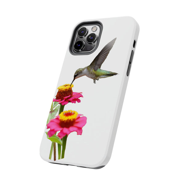 Hummingbird Zinnia WonderTough Phone Cases
