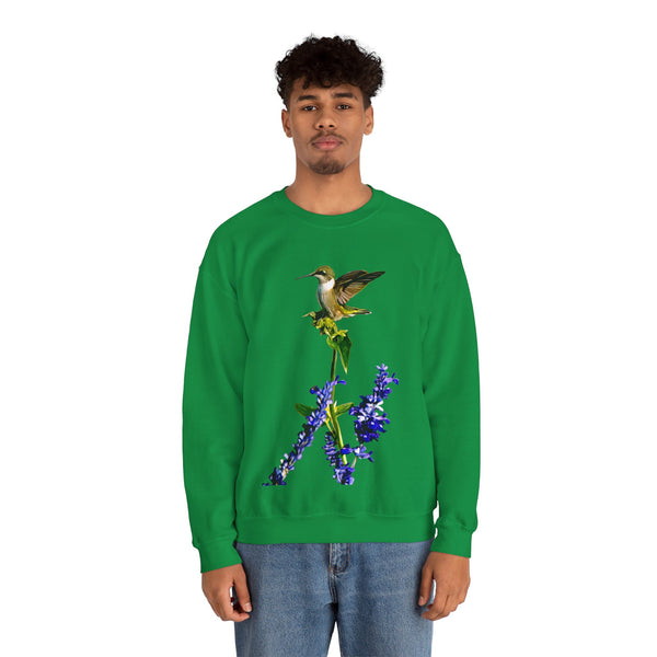 Hummingbird Lookout Unisex Heavy Blend™ Crewneck Sweatshirt