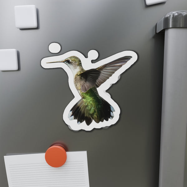 Hummingbird Alert Die-Cut Magnets