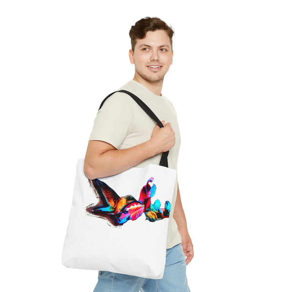 Hummingbird Landing Tote Bag (AOP 2)