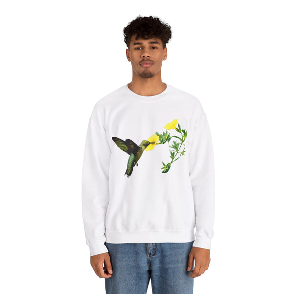 Hummingbird Glory Unisex Heavy Blend™ Crewneck Sweatshirt