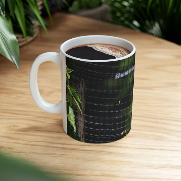 Kissing Hummingbird Ceramic Mug 11oz