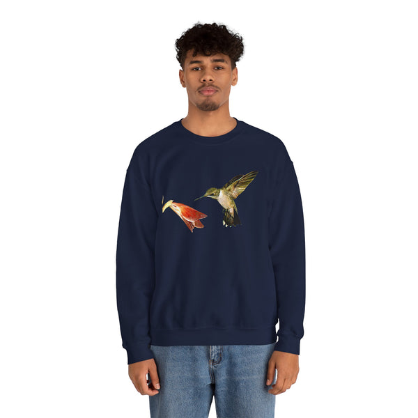 Hummingbird Slim Unisex Heavy Blend™ Crewneck Sweatshirt