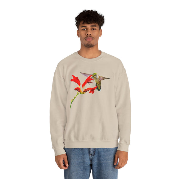 Hummingbird Float Unisex Heavy Blend™ Crewneck Sweatshirt