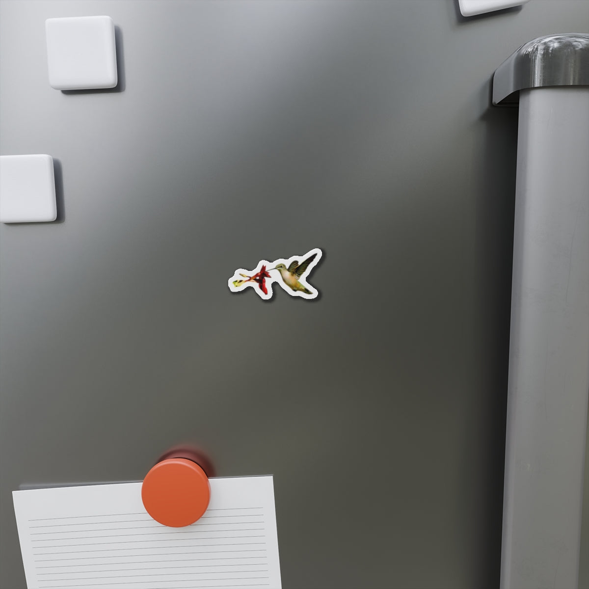 Hummingbird Honeysuckle Kiss Die-Cut Magnets