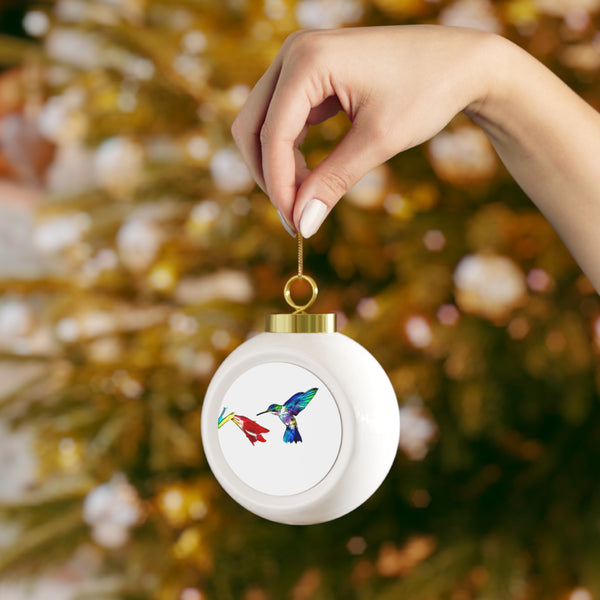 Hummingbird Sweet Ball Ornament