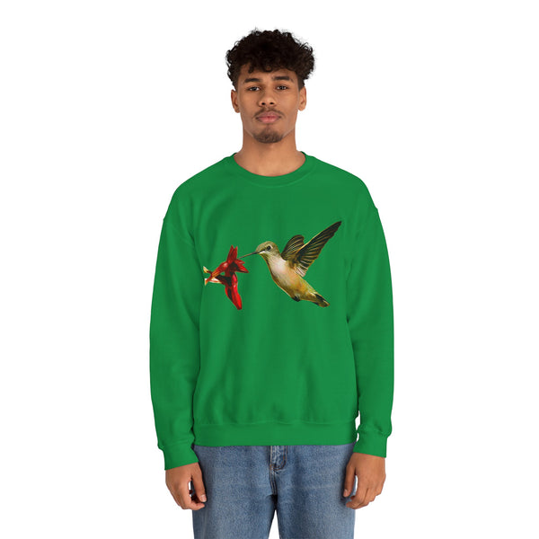 Hummingbird Proud Unisex Heavy Blend™ Crewneck Sweatshirt