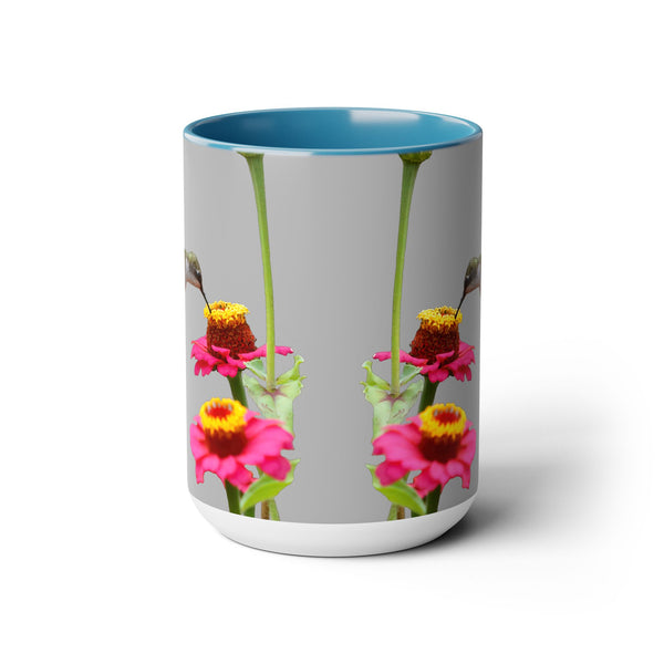 Two-Tone Coffee Mugs, 15oz