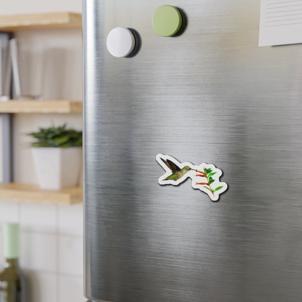 Hummingbird Simple Nibble Die-Cut Magnets