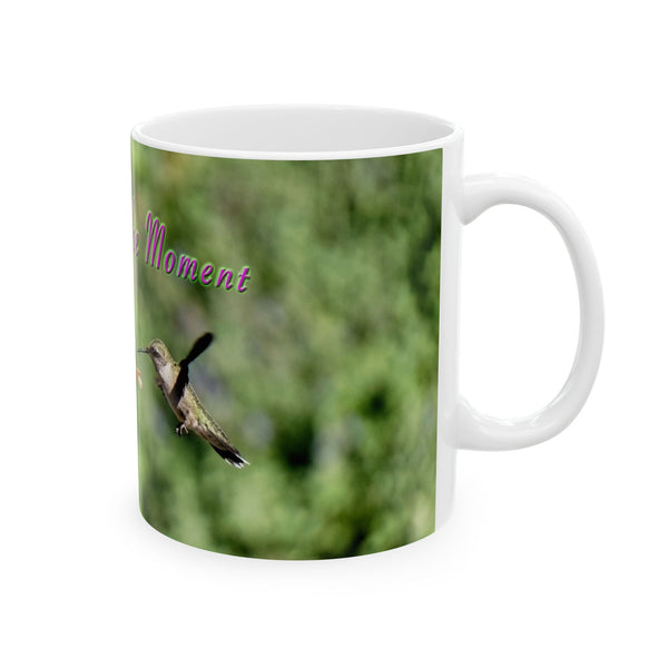 Delight Moment Hummingbird Ceramic Mug 11oz