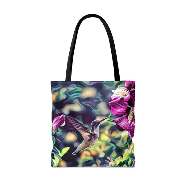 Purple Flight Tote Bag (AOP)