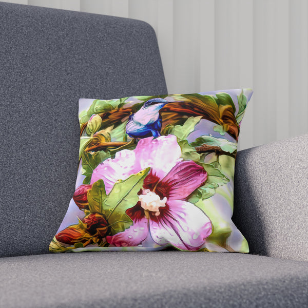 Hummingbird Heaven Drops Cushion