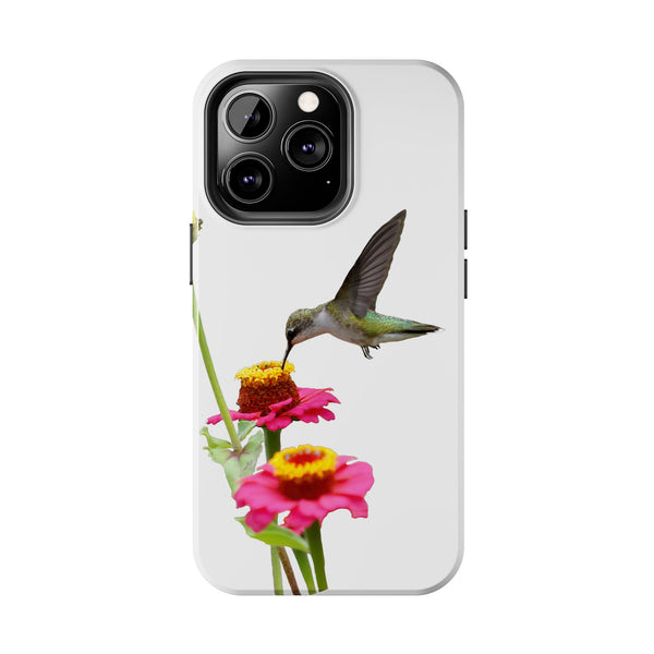 Hummingbird Zinnia WonderTough Phone Cases