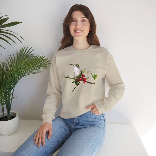 Hummingbird Profile Unisex Heavy Blend™ Crewneck Sweatshirt