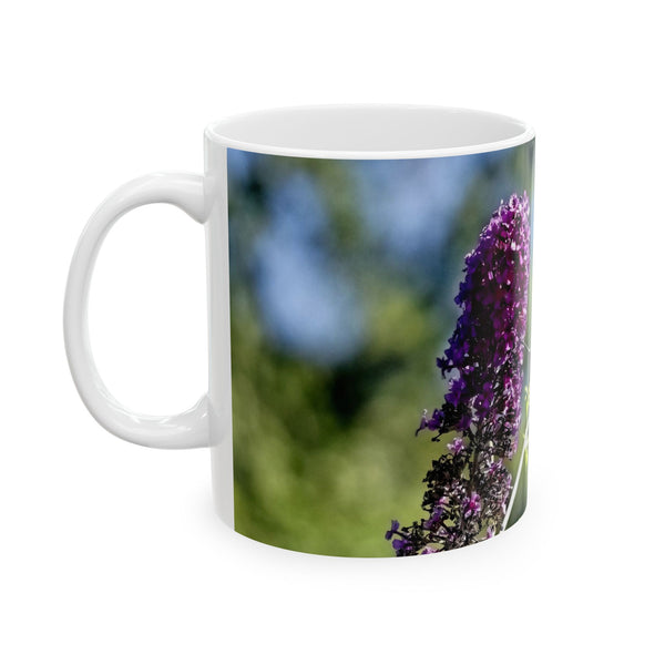 Towering Love Hummingbird Ceramic Mug 11oz