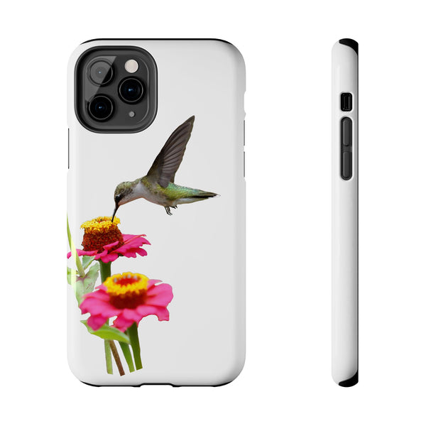 Hummingbird Zinnia WonderTough Phone Cases