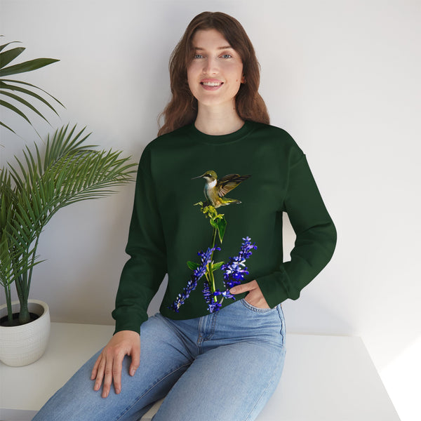 Hummingbird Lookout Unisex Heavy Blend™ Crewneck Sweatshirt