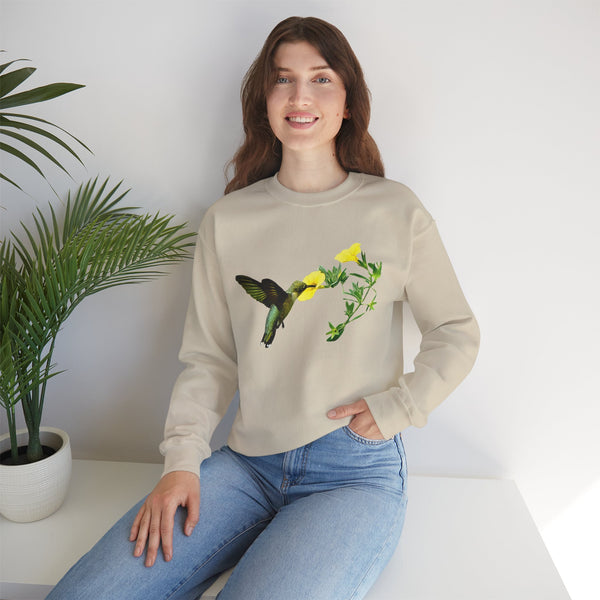 Hummingbird Glory Unisex Heavy Blend™ Crewneck Sweatshirt