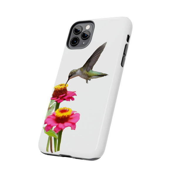 Hummingbird Zinnia WonderTough Phone Cases /