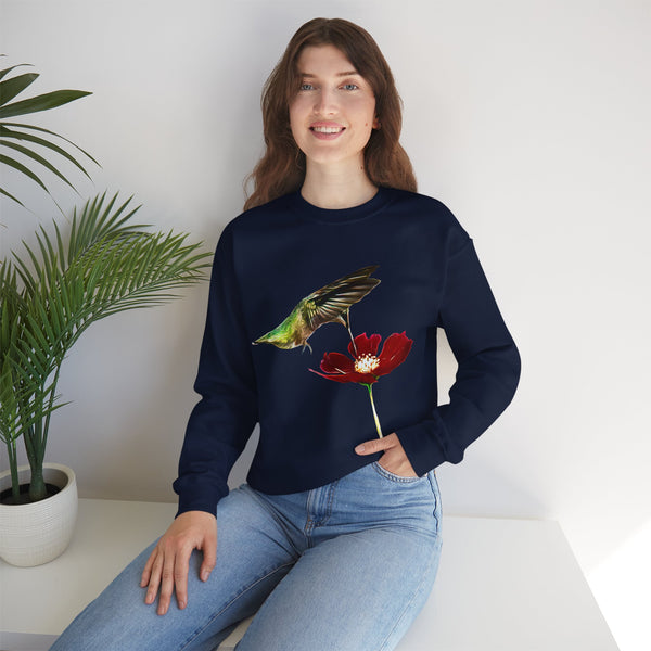 Hummingbird Stretch Unisex Heavy Blend™ Crewneck Sweatshirt