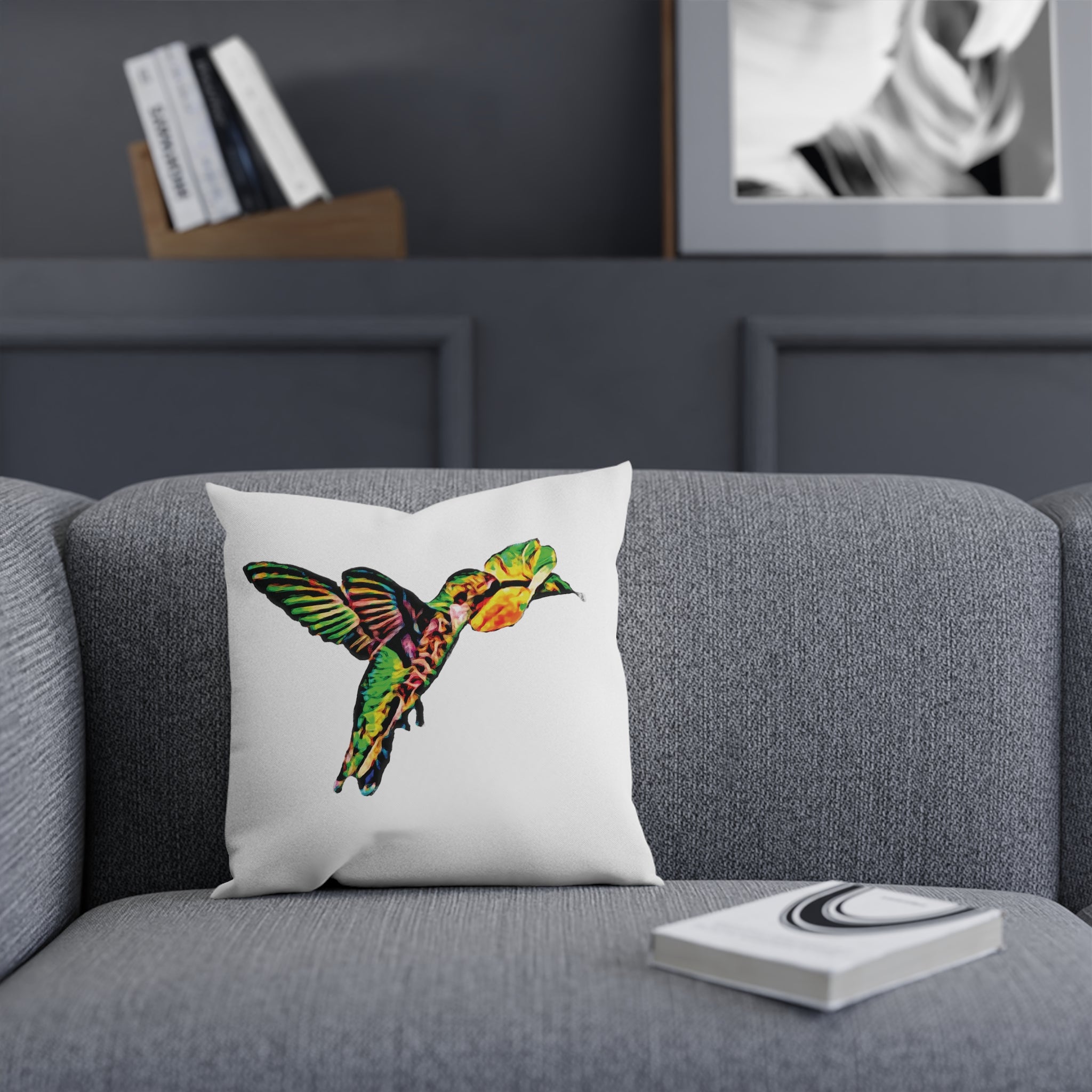 Hummingbird Emerald Sip Cushion