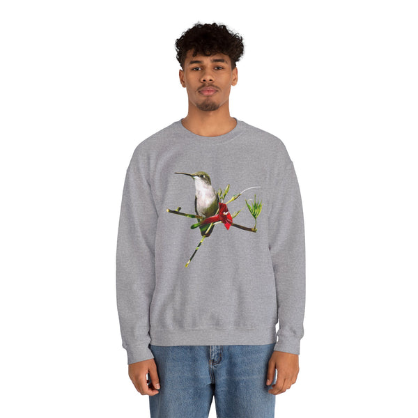 Hummingbird Profile Unisex Heavy Blend™ Crewneck Sweatshirt