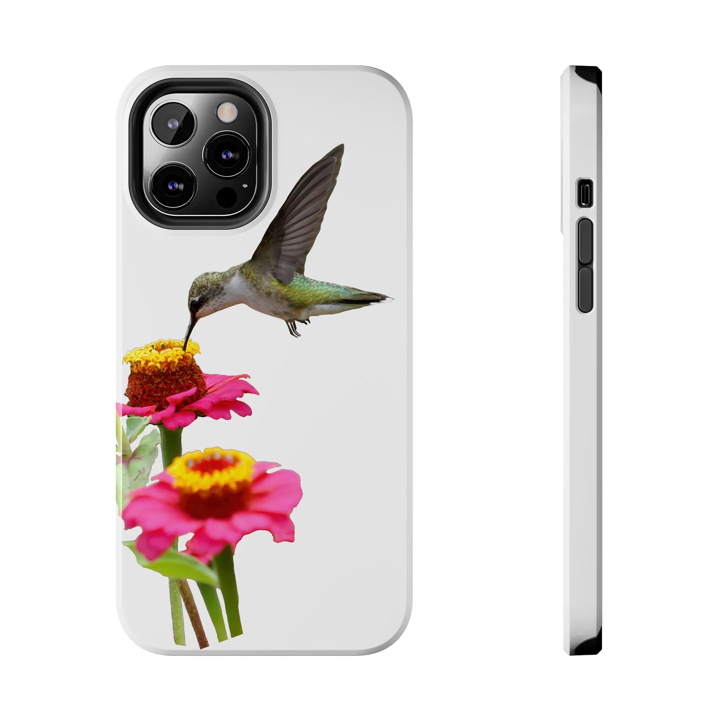 Hummingbird Zinnia WonderTough Phone Cases /