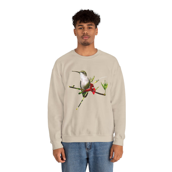 Hummingbird Profile Unisex Heavy Blend™ Crewneck Sweatshirt