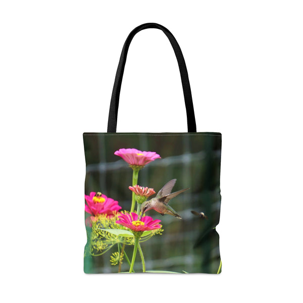 Sweet Pink Hummingbird Tote