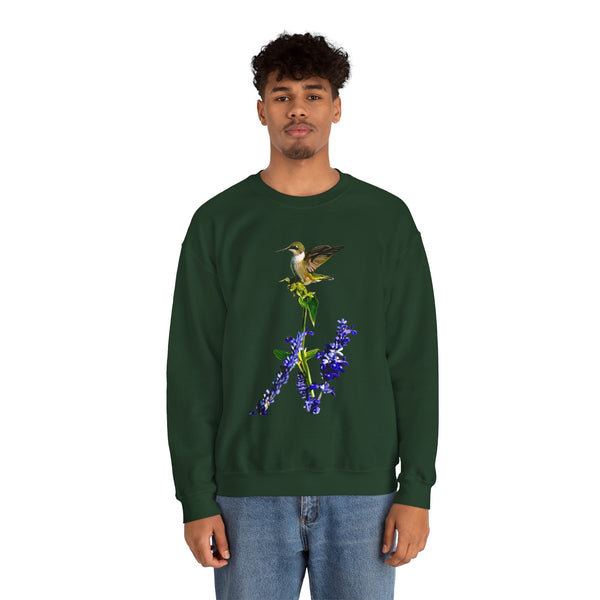 Hummingbird Lookout Unisex Heavy Blend™ Crewneck Sweatshirt