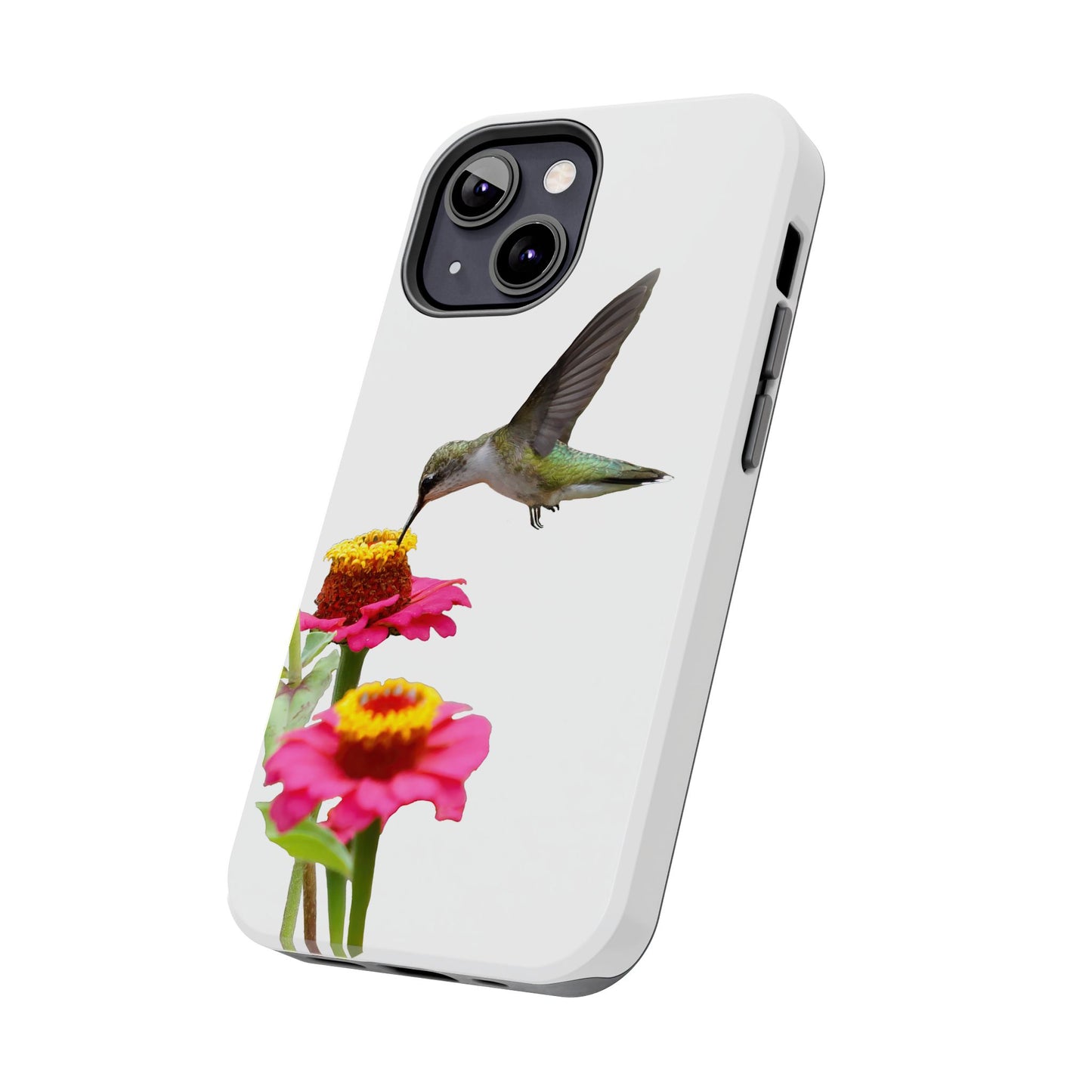 Hummingbird Zinnia WonderTough Phone Cases /