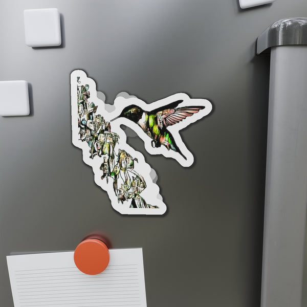 Hummingbird Stick Die-Cut Magnets
