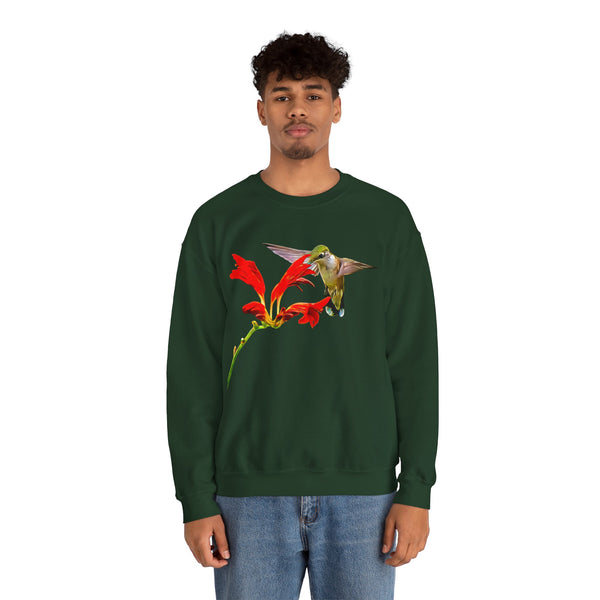 Hummingbird Float Unisex Heavy Blend™ Crewneck Sweatshirt