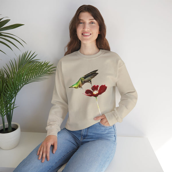 Hummingbird Stretch Unisex Heavy Blend™ Crewneck Sweatshirt