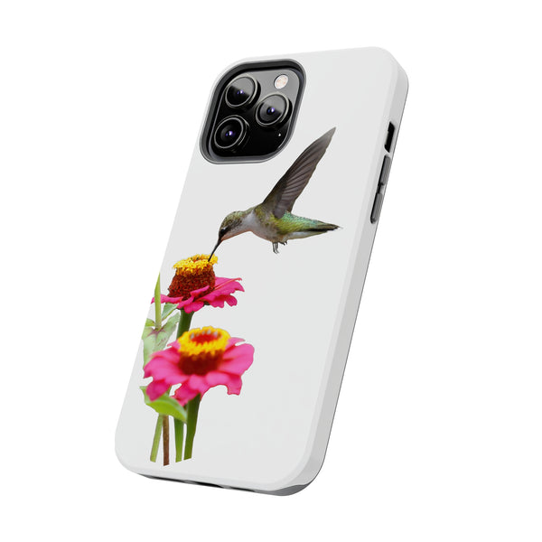 Hummingbird Zinnia WonderTough Phone Cases