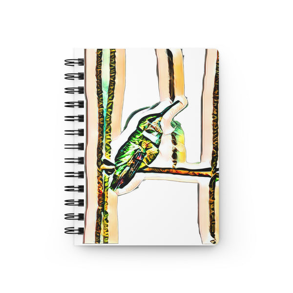 Hummingbird Gaze Spiral Bound Journal