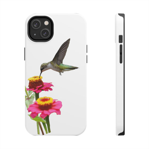 Hummingbird Zinnia WonderTough Phone Cases